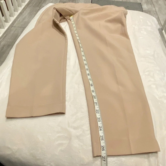 Zara Button Front High Waisted Trouser Pants 16625 - Picture 9 of 14